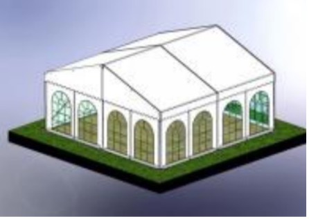 6m Clearspan Marquee illus