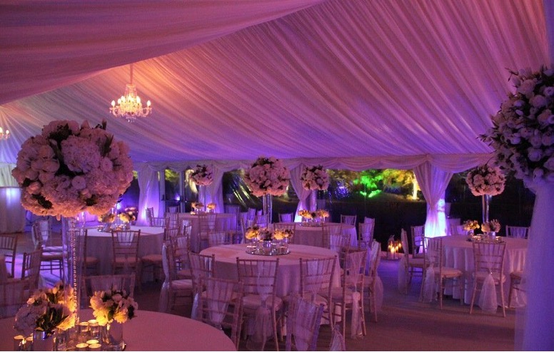 Marquee Internal Lighting