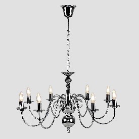 Chandelier Silver