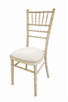 White Chivari Chair Lime Wash